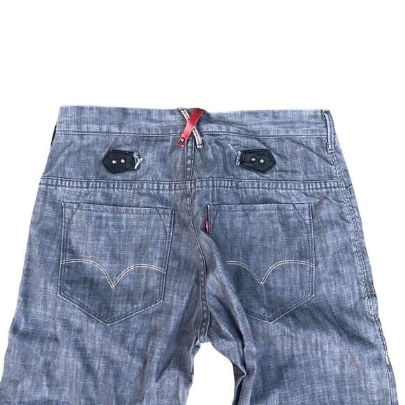 Vintage Levi Red Label Jeans Size 32 Gray - Picture 6 of 10
